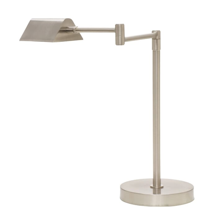 House of Troy Delta 18" LED Desk Lamp in Satin Nickel House of Troy Delta 18" LED Desk Lamp in Satin Nickel