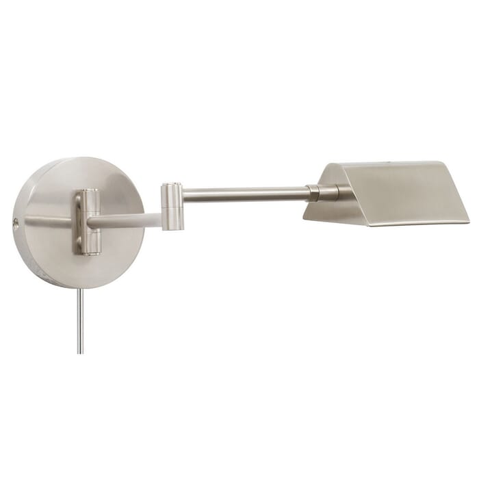 House of Troy Delta 5.5" Wall Lamp in Satin Nickel House of Troy Delta 5.5" Wall Lamp in Satin Nickel