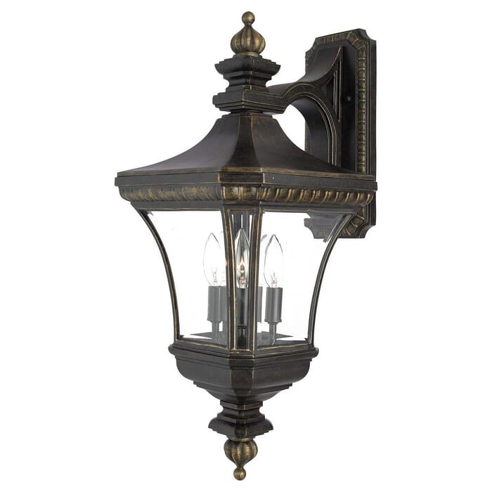 Quoizel Devon 3-Light 11" Outdoor Wall Light in Imperial Bronze Quoizel Devon 3-Light 11" Outdoor Wall Light in Imperial Bronze