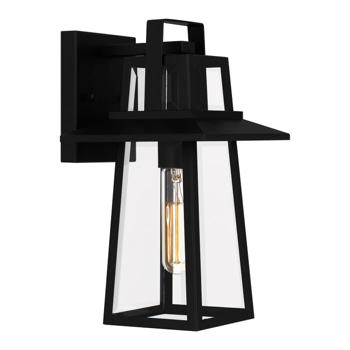 Devonport 1-Light Outdoor Wall Mount in Matte Black Devonport 1-Light Outdoor Wall Mount in Matte Black