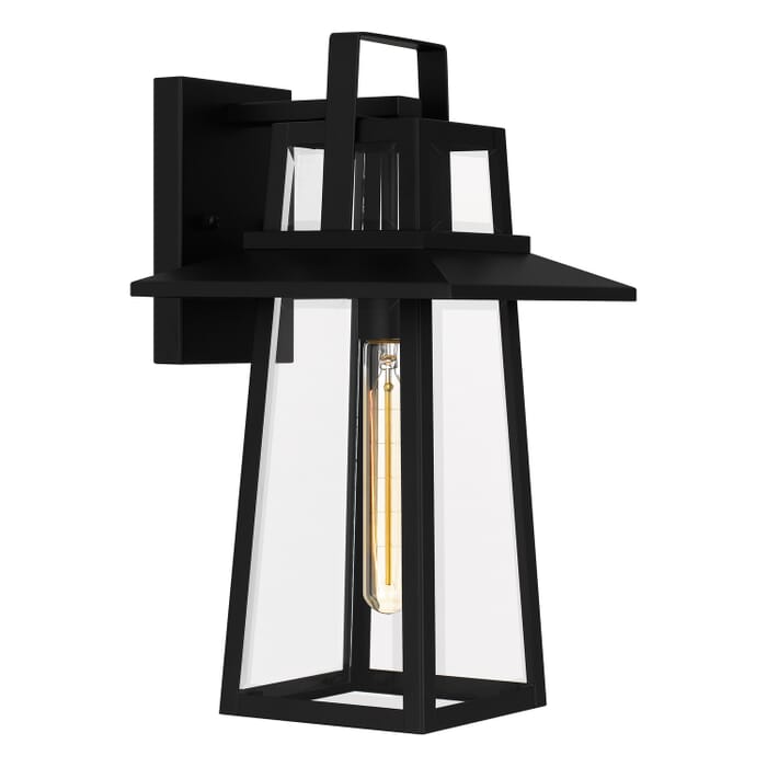 Devonport 1-Light Outdoor Wall Mount in Matte Black Devonport 1-Light Outdoor Wall Mount in Matte Black