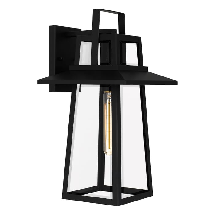Devonport 1-Light Outdoor Wall Mount in Matte Black Devonport 1-Light Outdoor Wall Mount in Matte Black