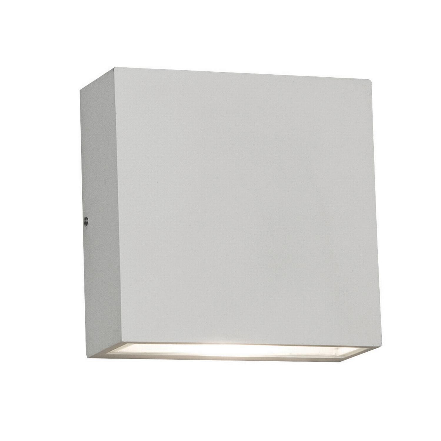 Dexter LED Outdoor Wall Sconce in White