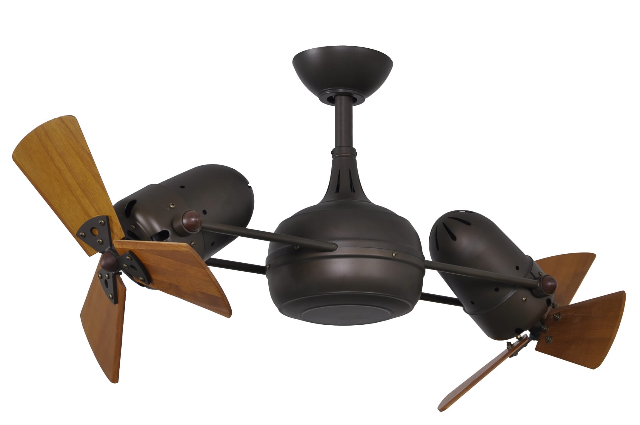 Matthews Dagny 38" Indoor Ceiling Fan in Textured Bronze