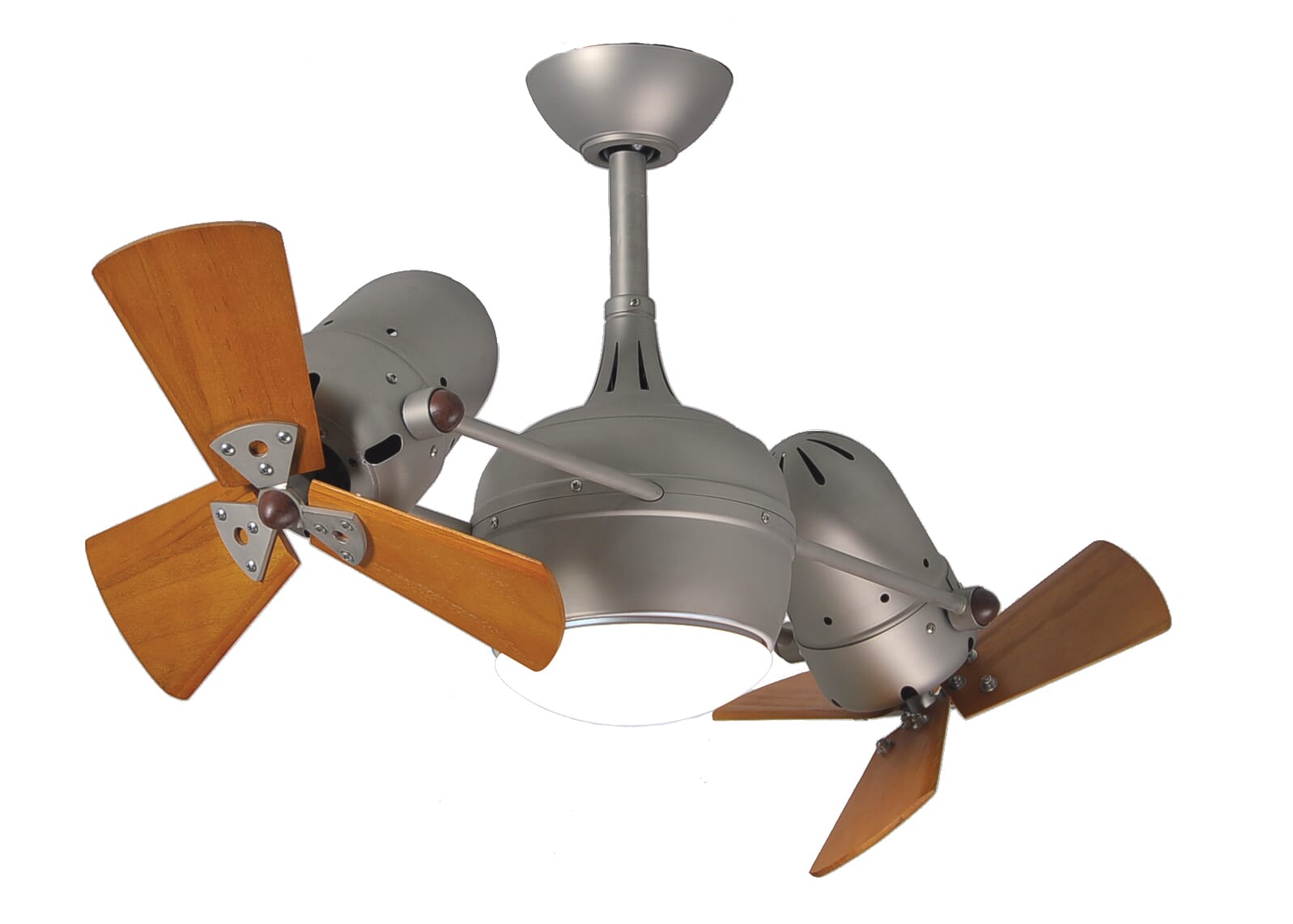 Matthews Dagny 38" Indoor Ceiling Fan in Brushed Nickel