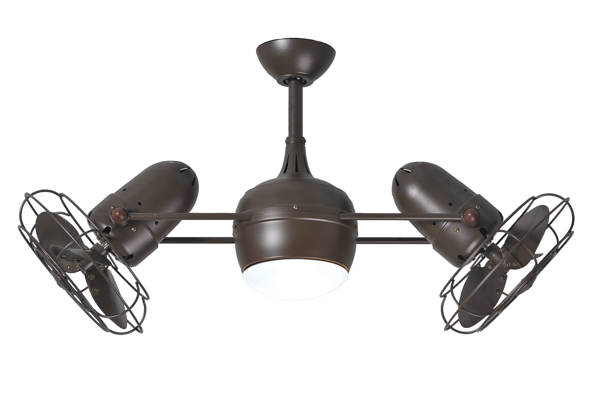 Matthews Dagny 38" Indoor Ceiling Fan in Textured Bronze