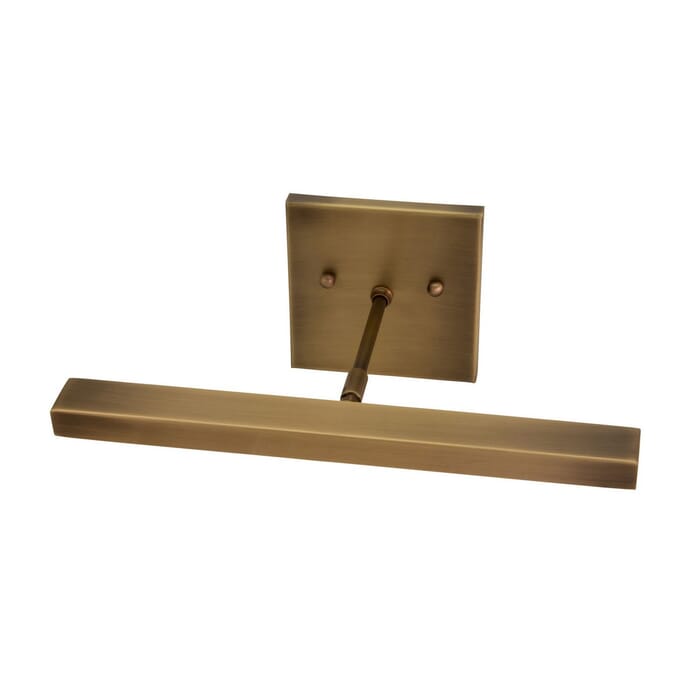 House of Troy Horizon 12" Direct Wire LED Picture Light in Antique Brass House of Troy Horizon 12" Direct Wire LED Picture Light in Antique Brass