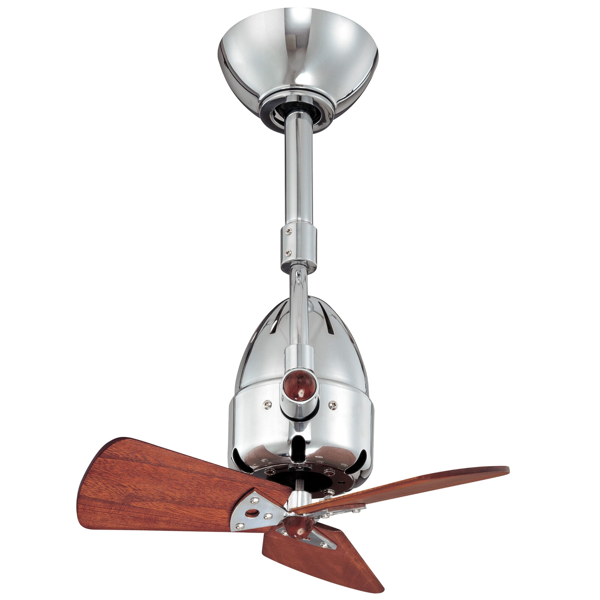 Matthews Diane 16" Indoor Ceiling Fan in Polished Chrome