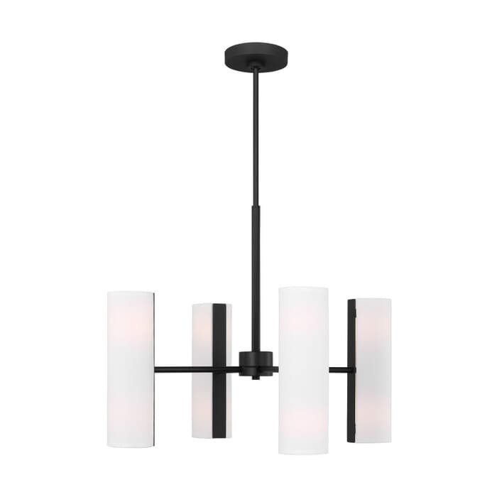 Capalino 8-Light Chandelier in Midnight Black Capalino 8-Light Chandelier in Midnight Black