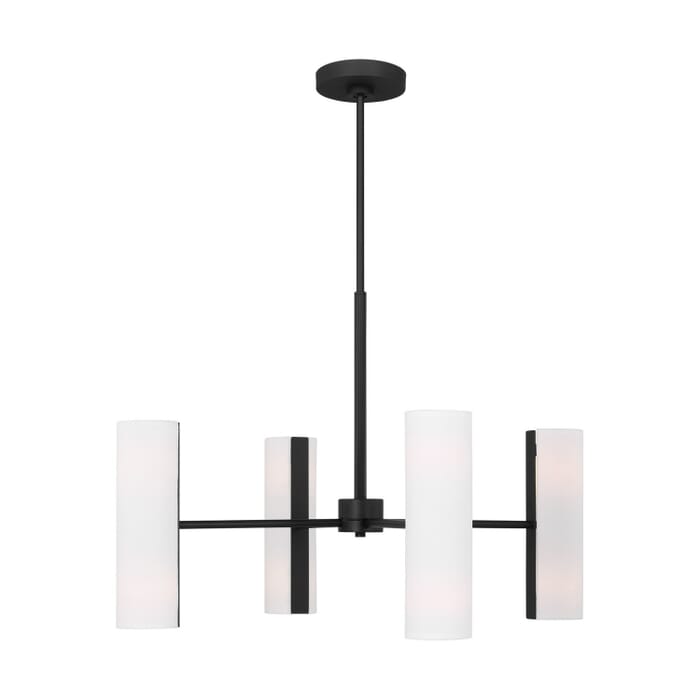 Capalino 8-Light Chandelier in Midnight Black Capalino 8-Light Chandelier in Midnight Black