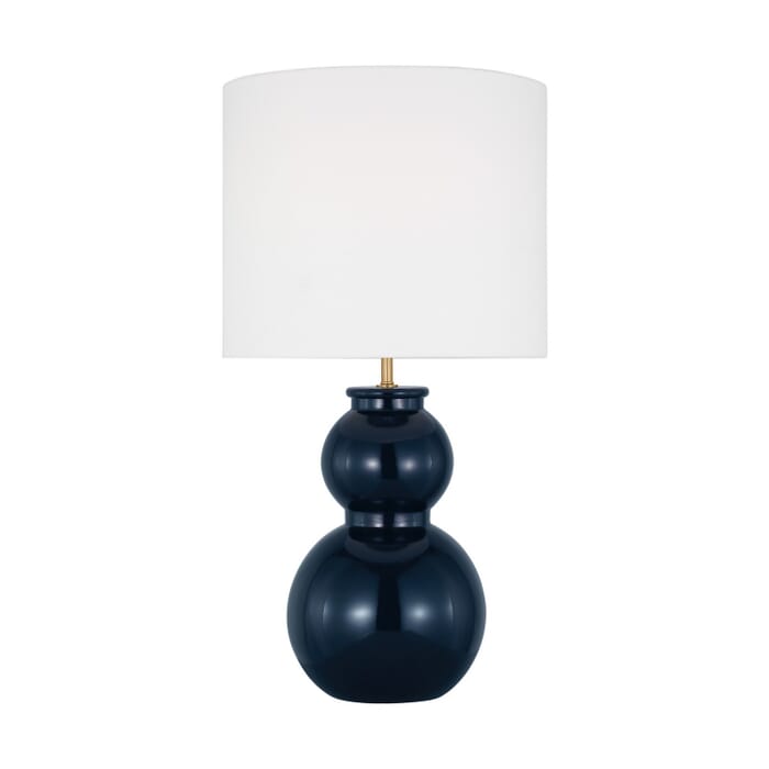 Buckley 1-Light Table Lamp in Gloss Navy Buckley 1-Light Table Lamp in Gloss Navy