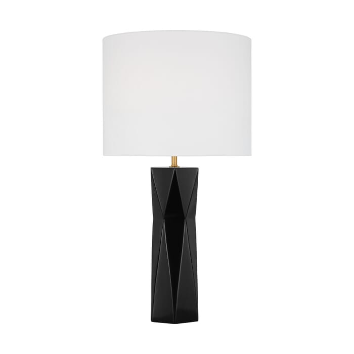 Fernwood 1-Light Table Lamp in Gloss Black by Drew & Jonathan Fernwood 1-Light Table Lamp in Gloss Black by Drew & Jonathan