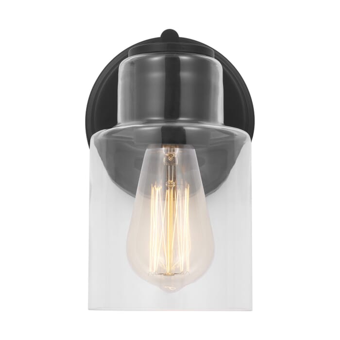 Sayward 1-Light Wall Sconce in Midnight Black by Drew & Jonathan Sayward 1-Light Wall Sconce in Midnight Black by Drew & Jonathan