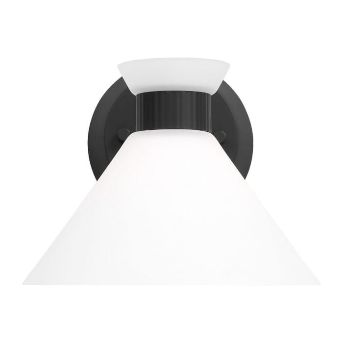 Belcarra 1-Light Wall Sconce in Midnight Black Belcarra 1-Light Wall Sconce in Midnight Black