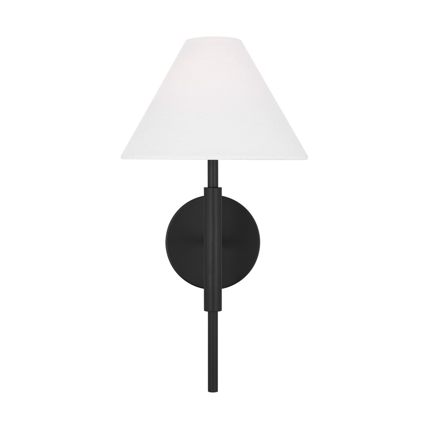Porteau 1-Light Bathroom Vanity Light in Midnight Black