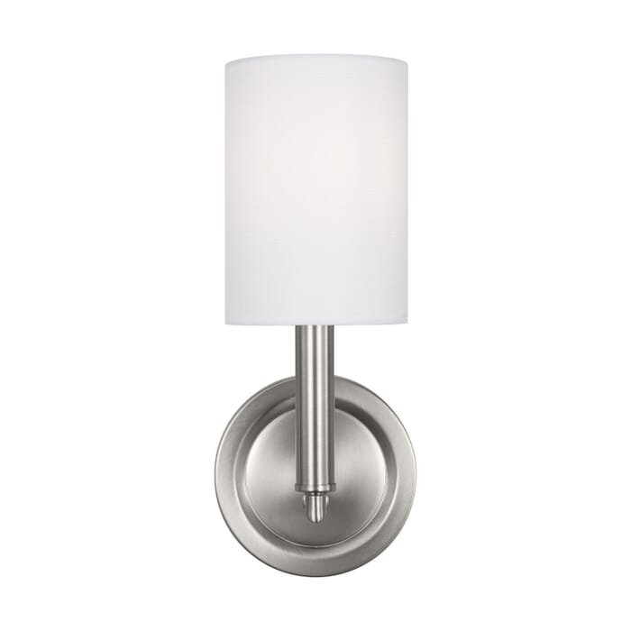 Egmont 1-Light Bathroom Vanity Light in Brushed Steel Egmont 1-Light Bathroom Vanity Light in Brushed Steel