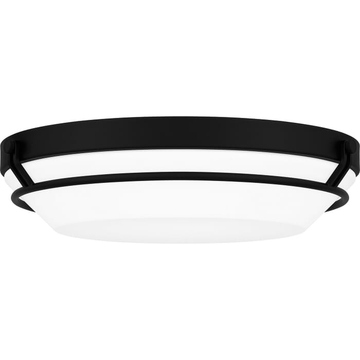 Dunbar LED Flush Mount in Matte Black Dunbar LED Flush Mount in Matte Black