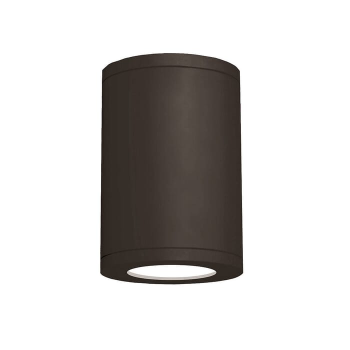 WAC Lighting Tube 11.75" Wet Rated LED Flush Mount 3000K Flood Beam in Bronze WAC Lighting Tube 11.75" Wet Rated LED Flush Mount 3000K Flood Beam in Bronze