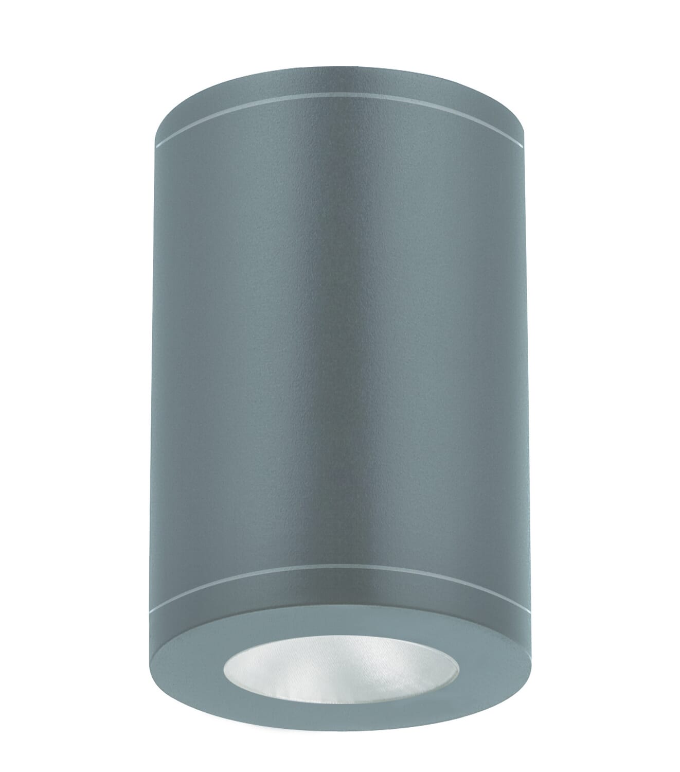 Graphite LED Flush Mount from the Tube Arch Collection