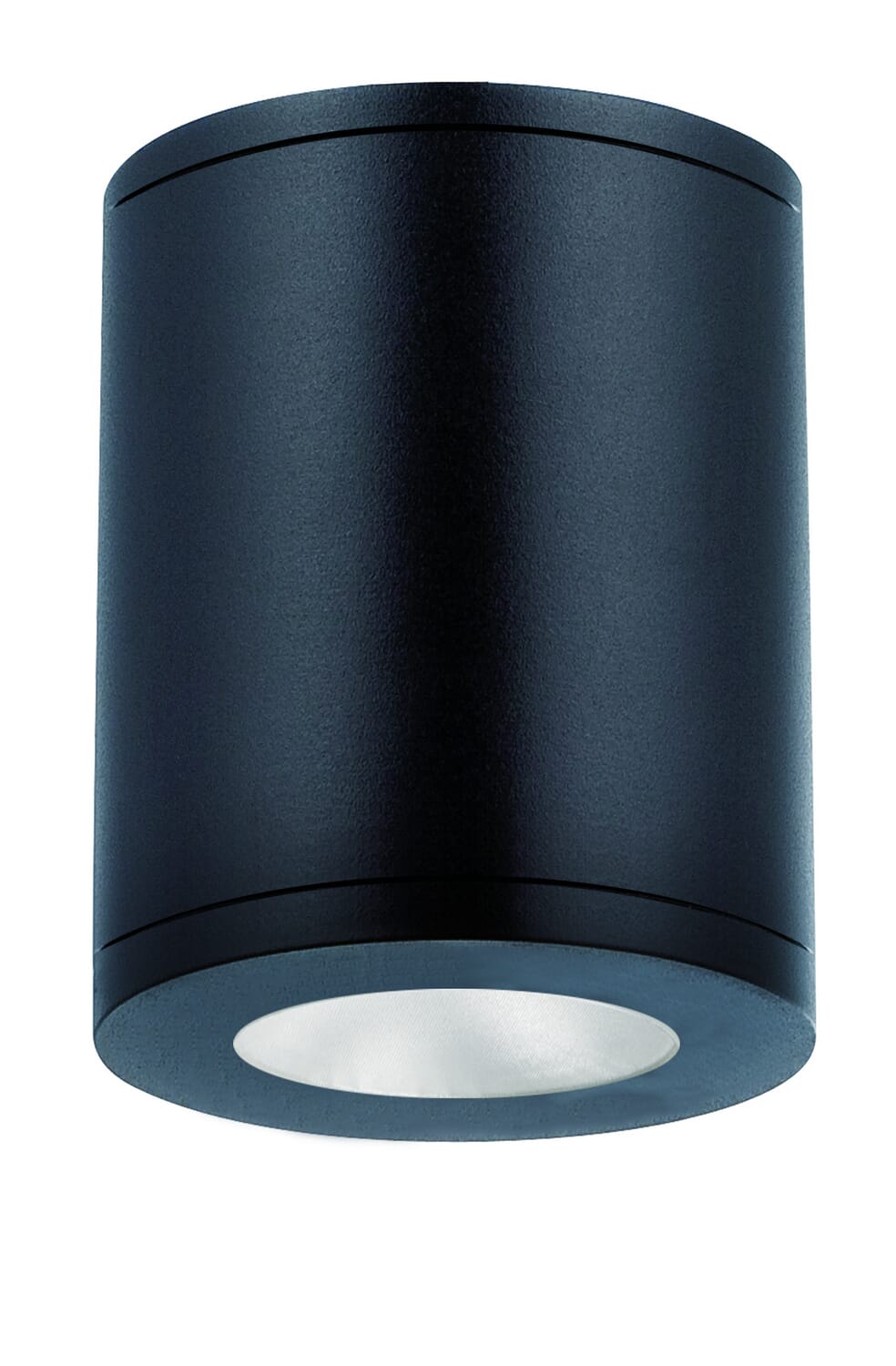 Black LED Flush Mount from the Tube Arch Collection