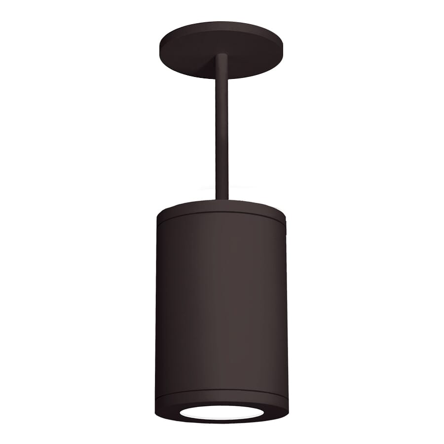 Tube Arch 3000K 1-Light LED Pendant in Bronze
