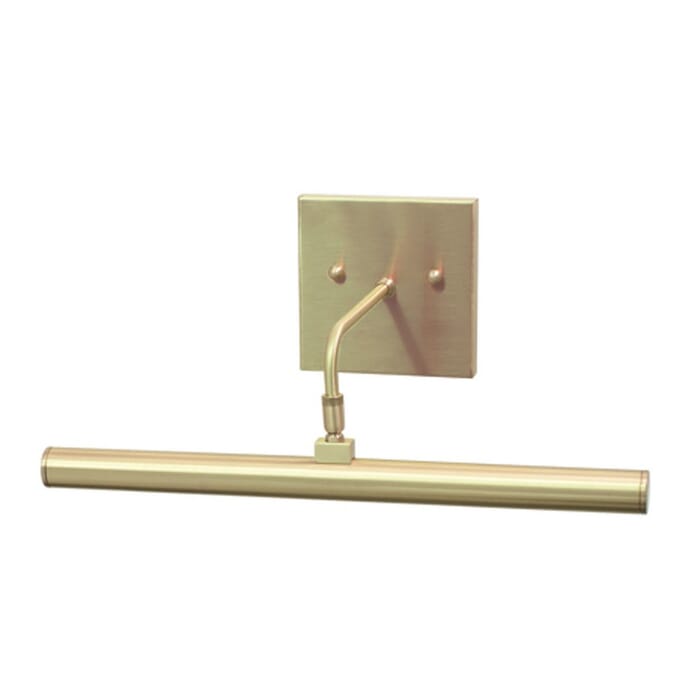 House of Troy Slim-Line 14" LED Picture Light in Satin Brass House of Troy Slim-Line 14" LED Picture Light in Satin Brass