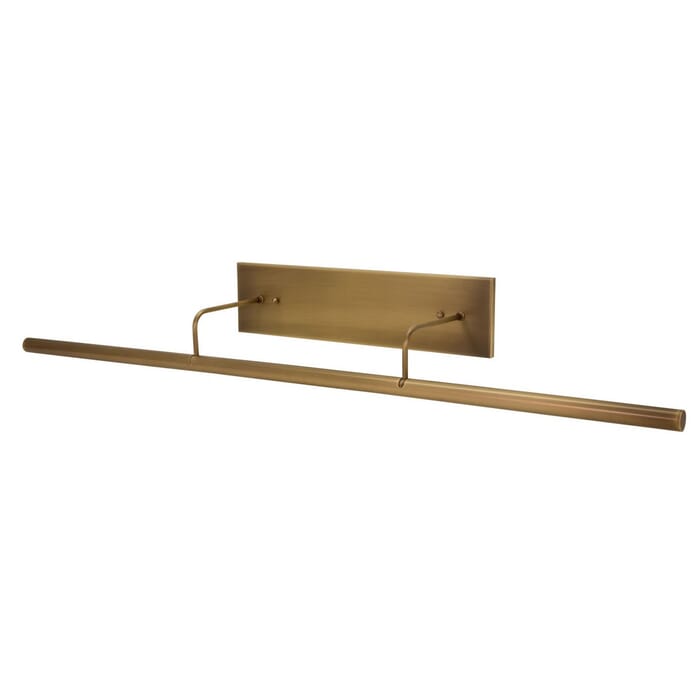 House of Troy Slim-Line Direct Wire LED Picture Light in Antique Brass House of Troy Slim-Line Direct Wire LED Picture Light in Antique Brass