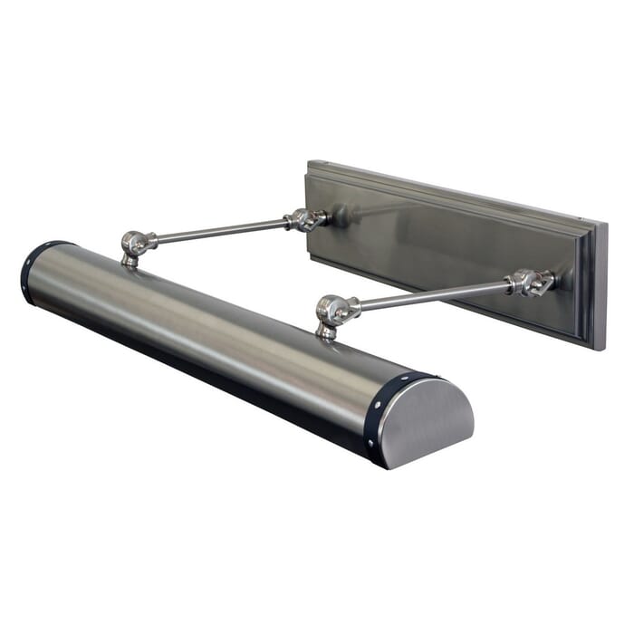 House of Troy Steamer 30" LED Picture Light in Satin Nickel/Black House of Troy Steamer 30" LED Picture Light in Satin Nickel/Black