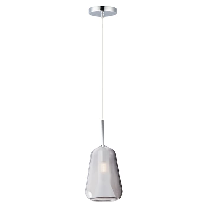 Deuce 1-Light LED Pendant in Polished Chrome Deuce 1-Light LED Pendant in Polished Chrome