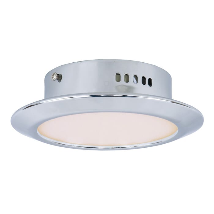 ET2 Hilite 7" White Glass Wall Sconce in Polished Chrome ET2 Hilite 7" White Glass Wall Sconce in Polished Chrome