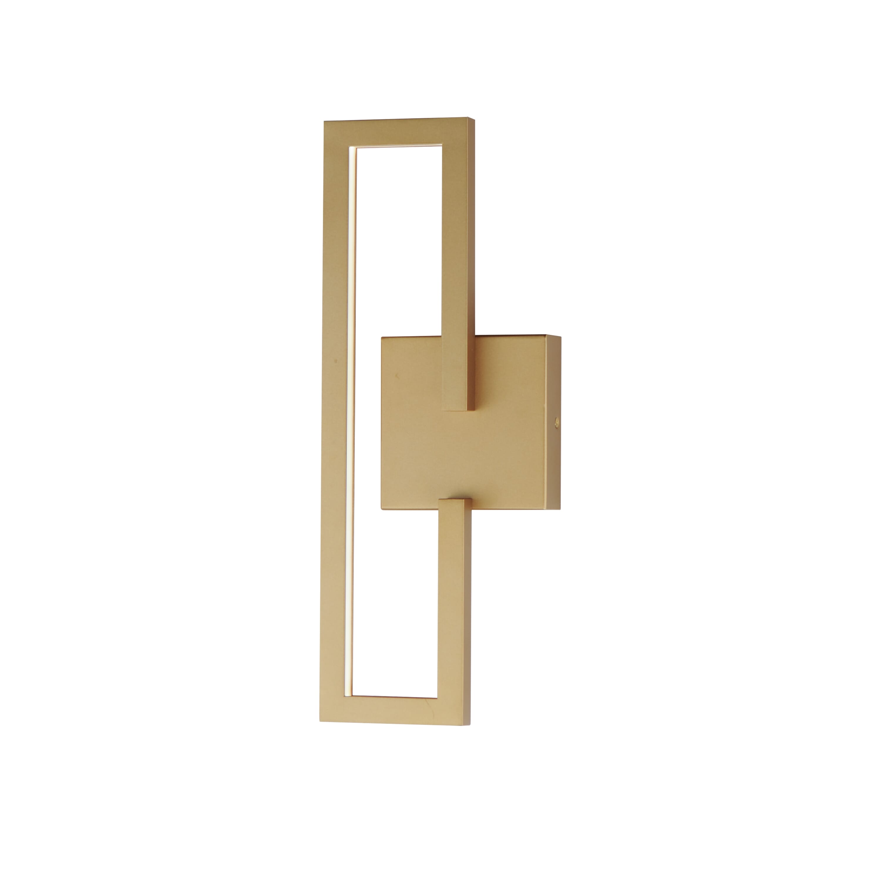 Gold Led Wall Sconc… - image