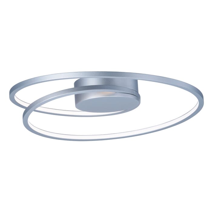 ET2 Cycle 18.25" Flush Mount in Matte Silver ET2 Cycle 18.25" Flush Mount in Matte Silver