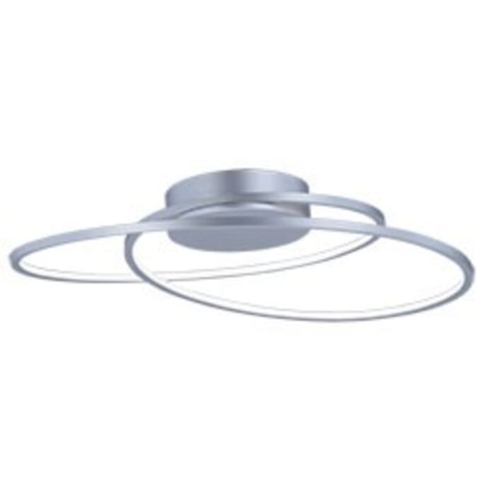 ET2 Cycle 25.25" Flush Mount in Matte Silver ET2 Cycle 25.25" Flush Mount in Matte Silver