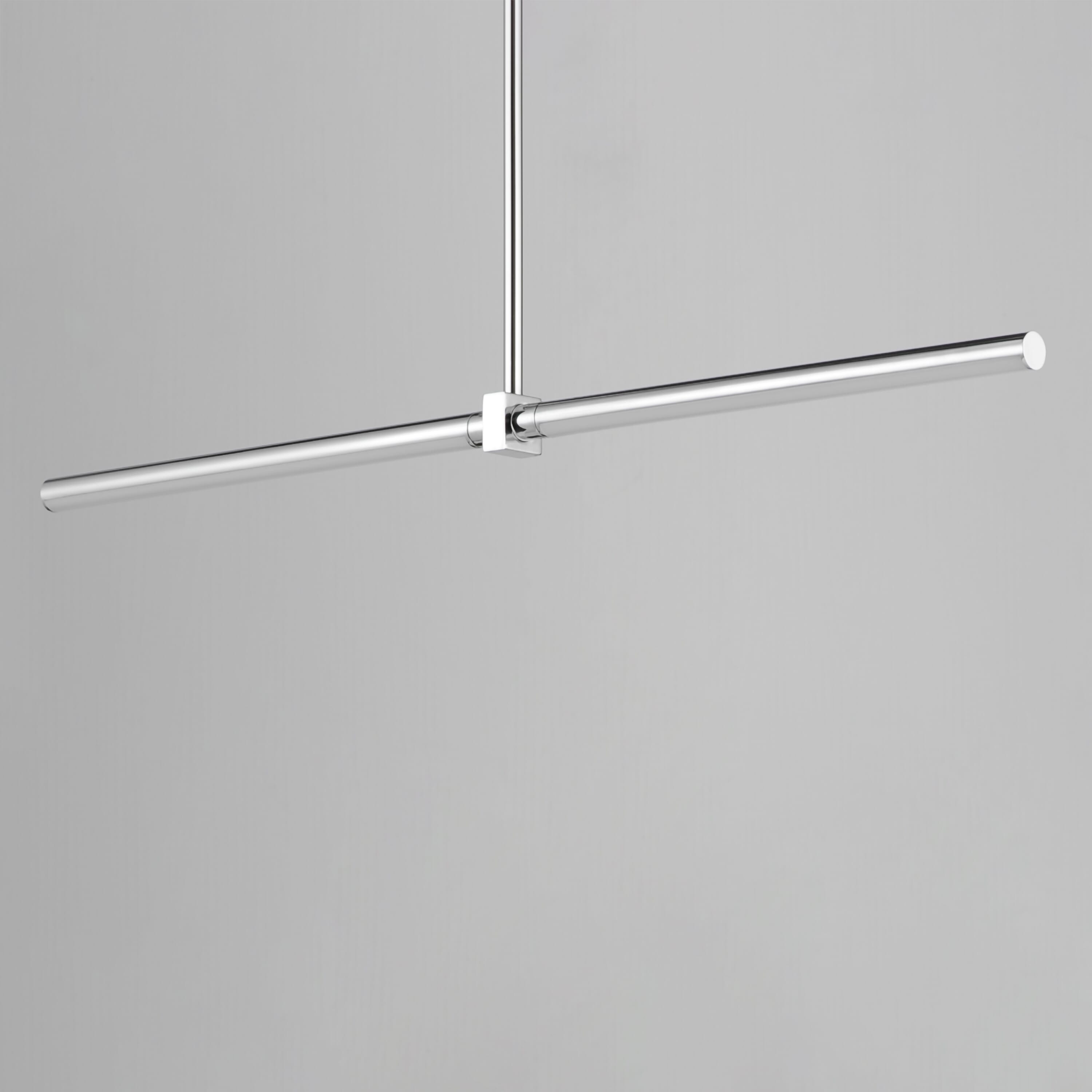 ET2 Lighting Dorian 2-Light Linear Pendant in Polished Chrome