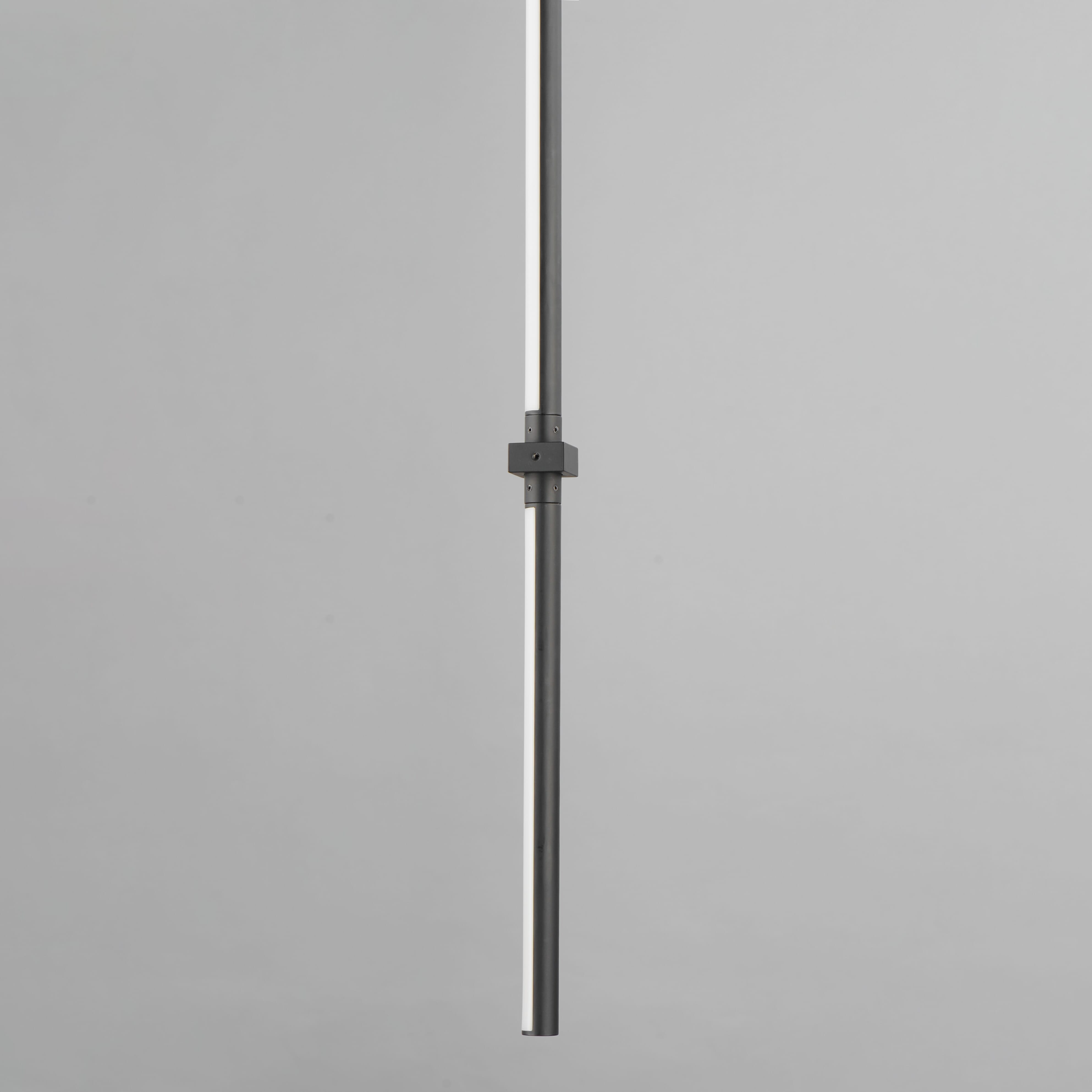 ET2 Lighting Dorian 3-Light Single Pendant in Black
