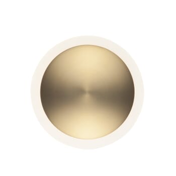 ET2 Lighting Saucer 7" LED Wall Sconce in Black / Gold
