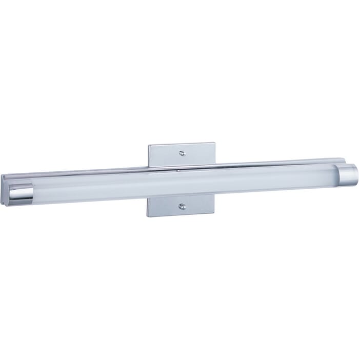 ET2 Wand LED 24" Clear/White Glass Bathroom Vanity Light in Polished Chrome ET2 Wand LED 24" Clear/White Glass Bathroom Vanity Light in Polished Chrome