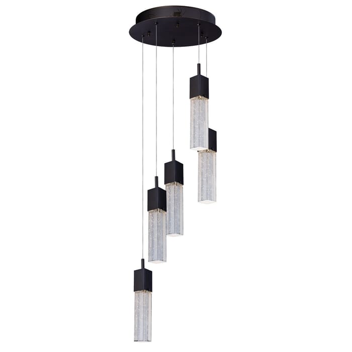 ET2 Fizz III 13.75" 5-Light Pendant in Bronze ET2 Fizz III 13.75" 5-Light Pendant in Bronze