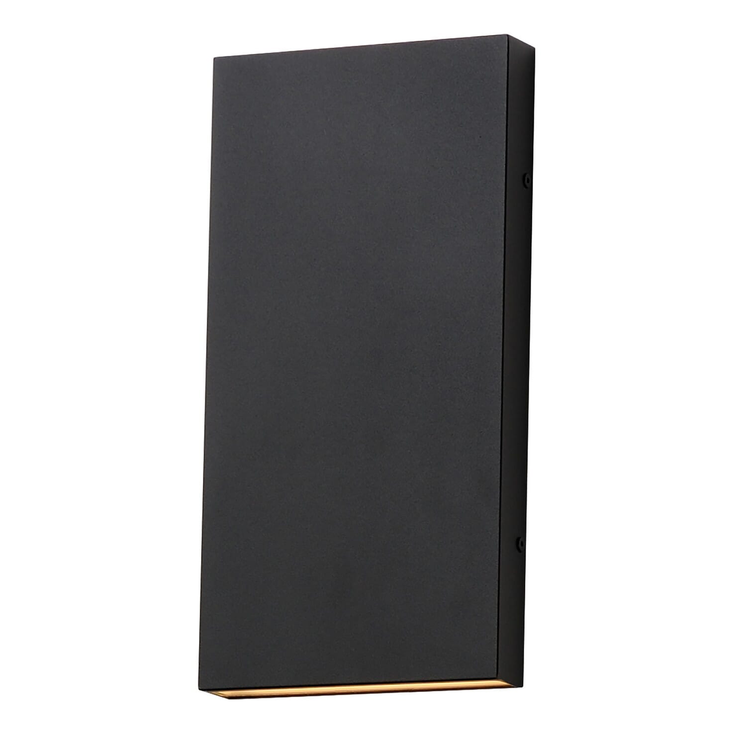 Brik 2-Light LED Wall Sconce in Black