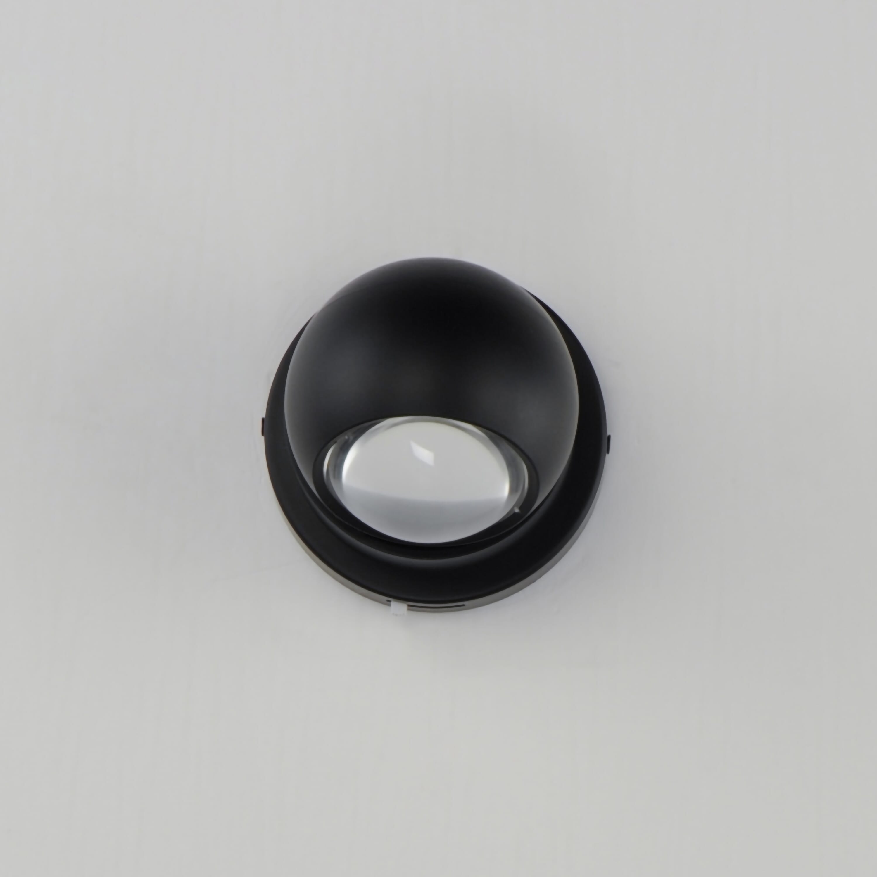 ET2 Lighting Nodes 1-Light Flush Mount in Black