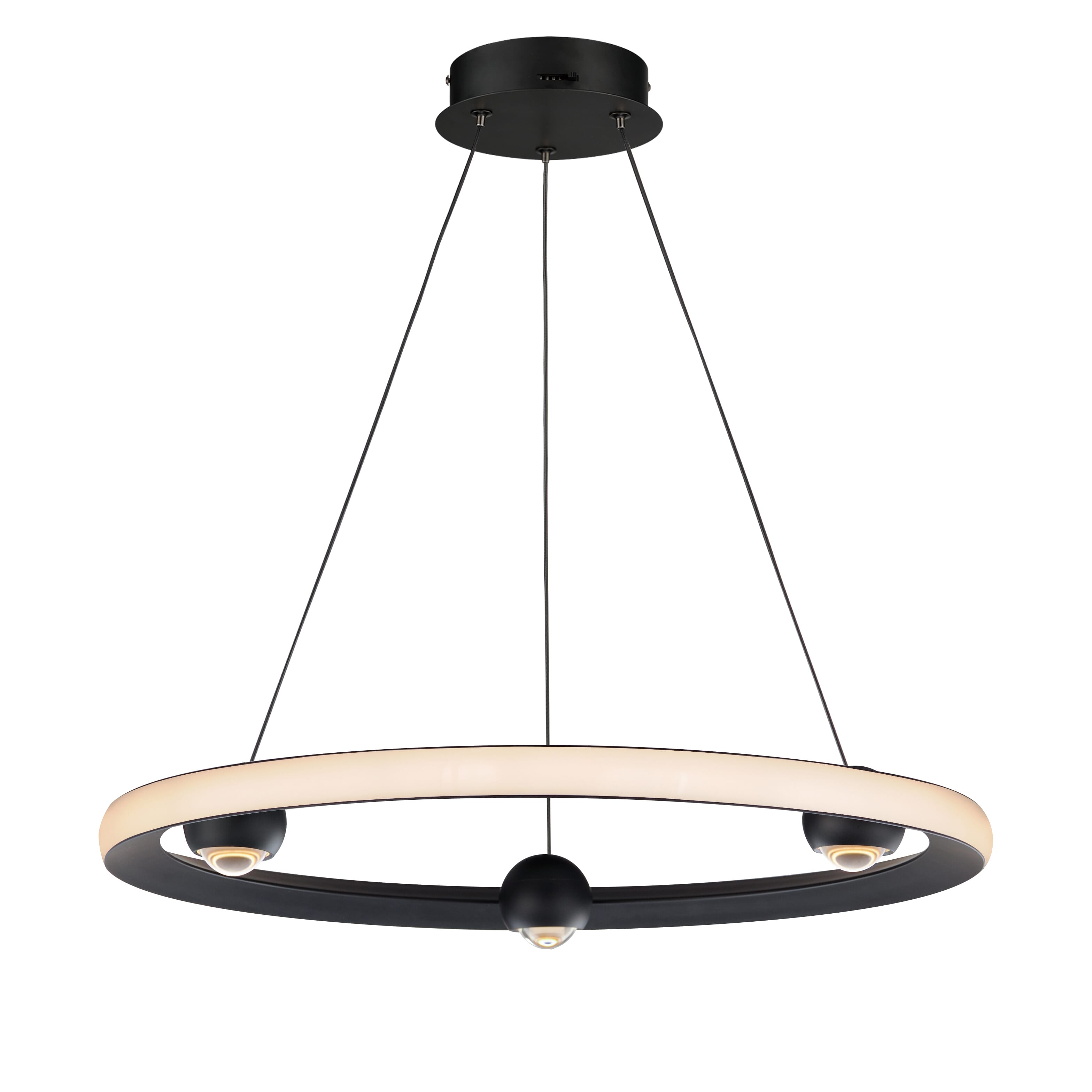 Black Led Pendant F… - image
