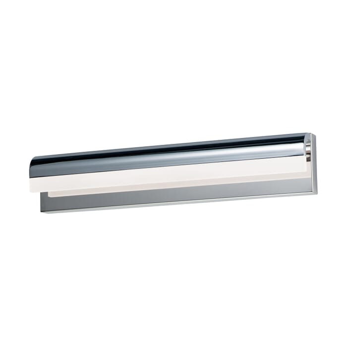 Waterfall 1-Light LED Bathroom Vanity Light Vanity in Polished Chrome Waterfall 1-Light LED Bathroom Vanity Light Vanity in Polished Chrome