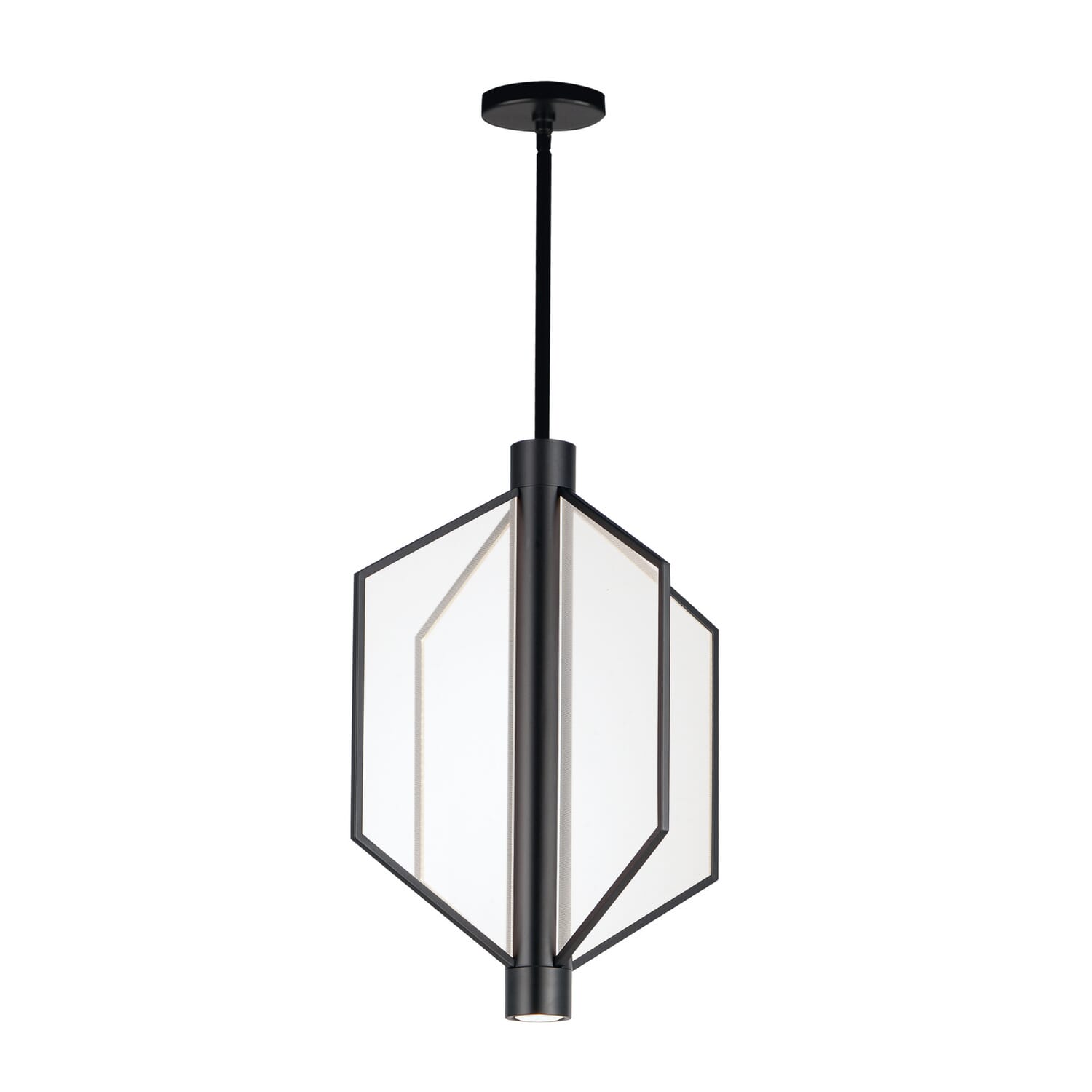 Telstar 4-Light LED Pendant in Black