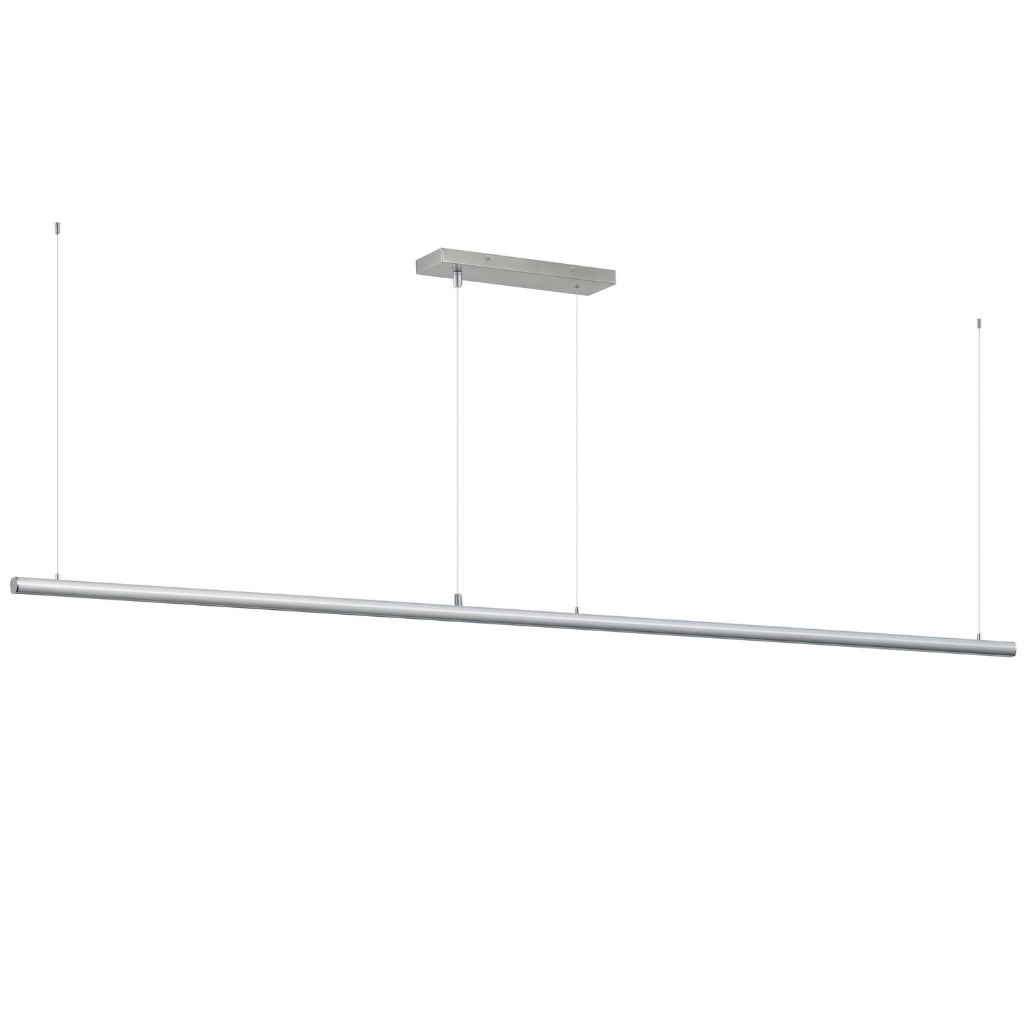 Continuum 1-Light LED Linear Pendant in Satin Aluminum