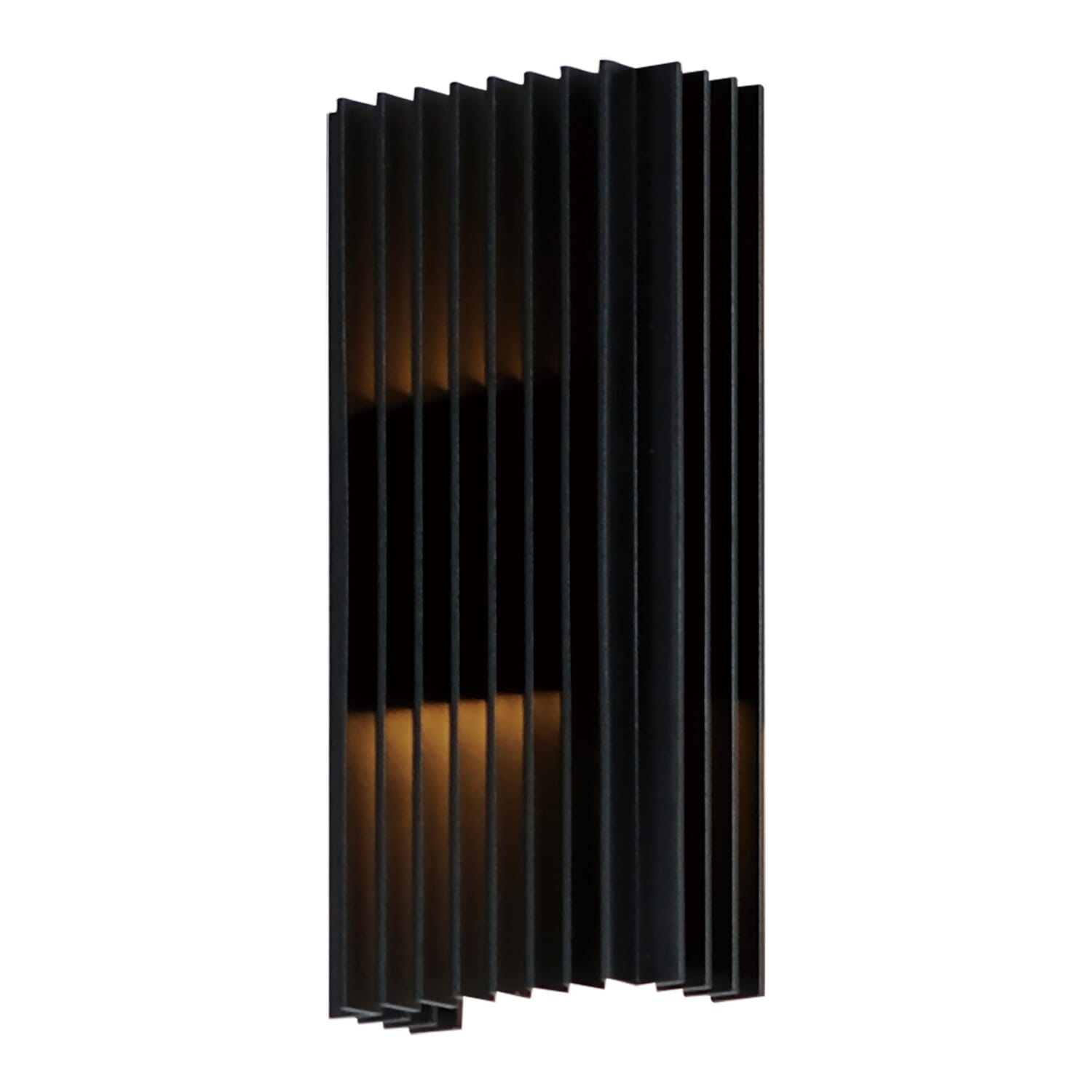 Rampart 2-Light LED Outdoor Wall Sconce in Black