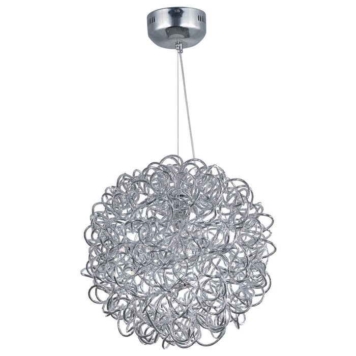 ET2 Dazed 15.75" 8-Light Pendant in Polished Chrome ET2 Dazed 15.75" 8-Light Pendant in Polished Chrome