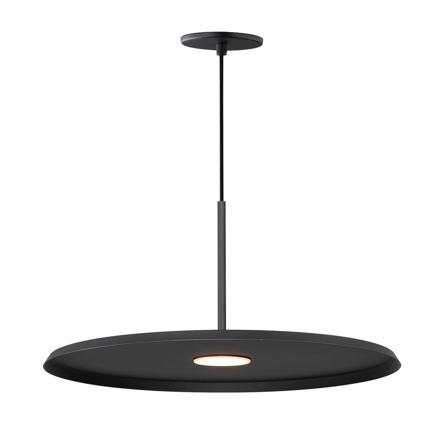 Berliner 1-Light LED Pendant in Black