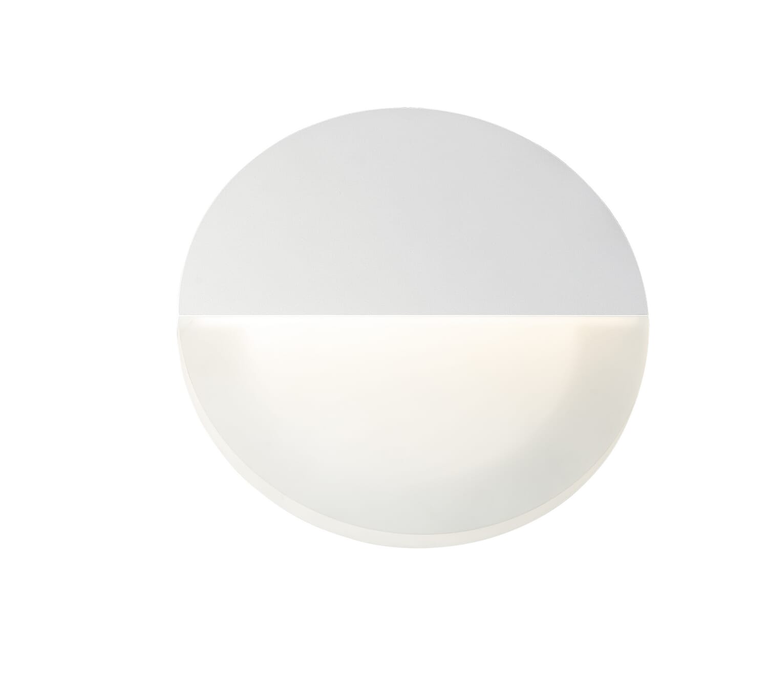 Alumilux Glow 2-Light LED Wall Sconce in White
