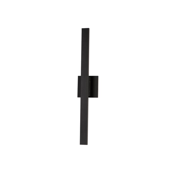 Alumilux Line 2-Light LED Outdoor Wall Sconce in Black Alumilux Line 2-Light LED Outdoor Wall Sconce in Black