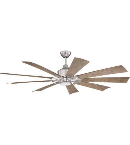 Craftmade Eastwood 60" Outdoor Ceiling Fan in Brushed Polished Nickel